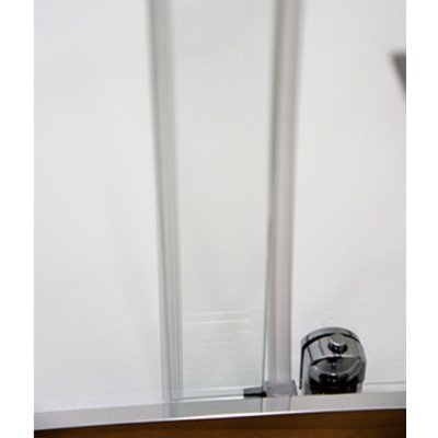 Box doccia nicchia scorrevole Style in cristallo trasparente da130cm