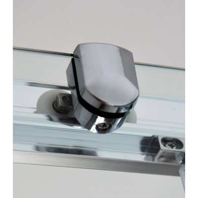 Box doccia Style profilo cromato trasparente 90x90cm da 6mm