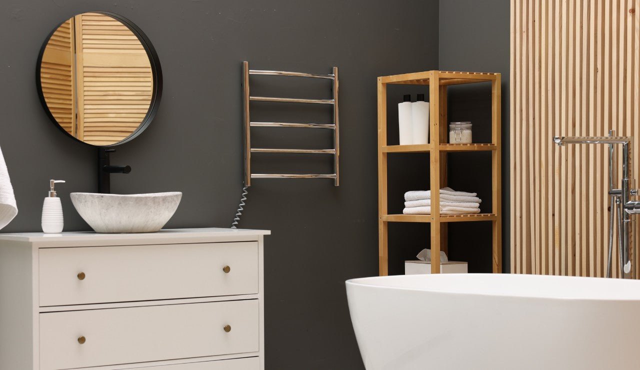 Come scegliere lo scaldasalviette elettrico perfetto per un bagno elegante e accogliente - HD casa