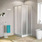 Box doccia angolare Smeralda bollicine acrilico 68-80x68-80 ap. 33-48 — Giava