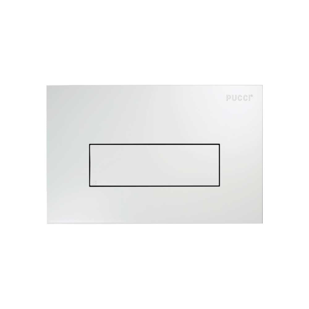 Placca di comando sara linea 4,7" cromo — Pucci
