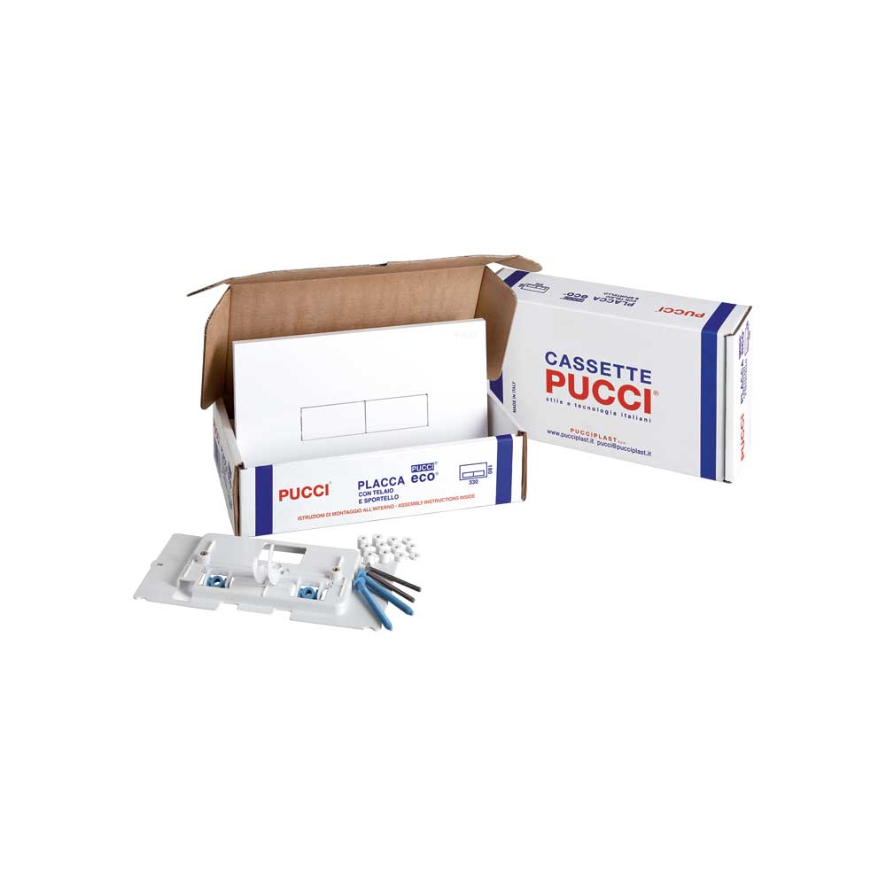 Kit ECO 310" doppio tasto bianca — Pucci