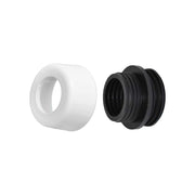 Morsetto combinato con coprimorsetto bianco - Ø48/58 mm — Pucci