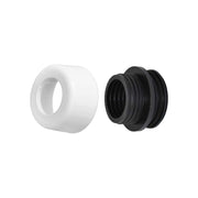 Morsetto combinato con coprimorsetto cromo - Ø48/58 mm — Pucci