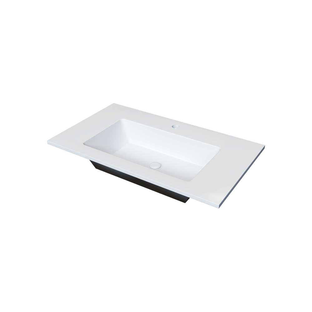 Lavabo in ceramica Cellini bianco lucido 60 cm — Savini Due