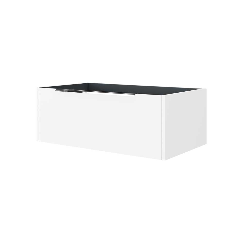 Cassetto sospeso aperto Iconica bianco opaco 60 cm — Savini Due
