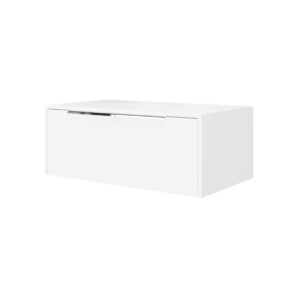 Cassetto sospeso con top Iconica bianco opaco 60 cm — Savini Due