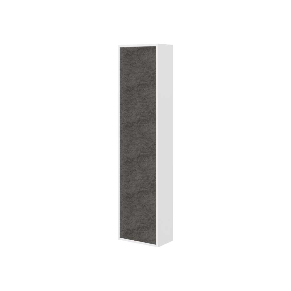 Colonna da bagno sospesa Portofino bianco lucido / urban grey — Savini Due