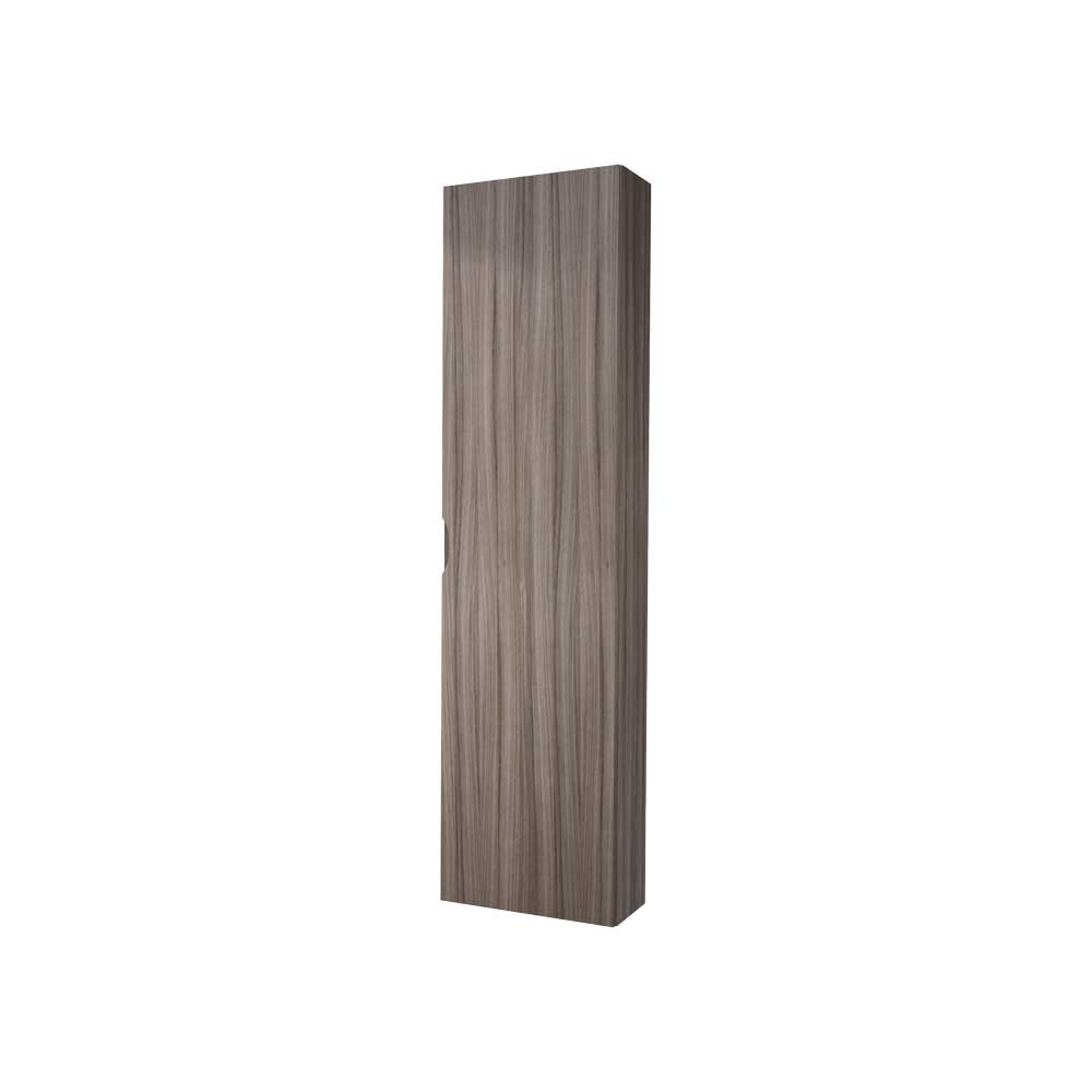 Colonna da bagno sospesa larice 1 anta - H.140 cm — Baden Haus