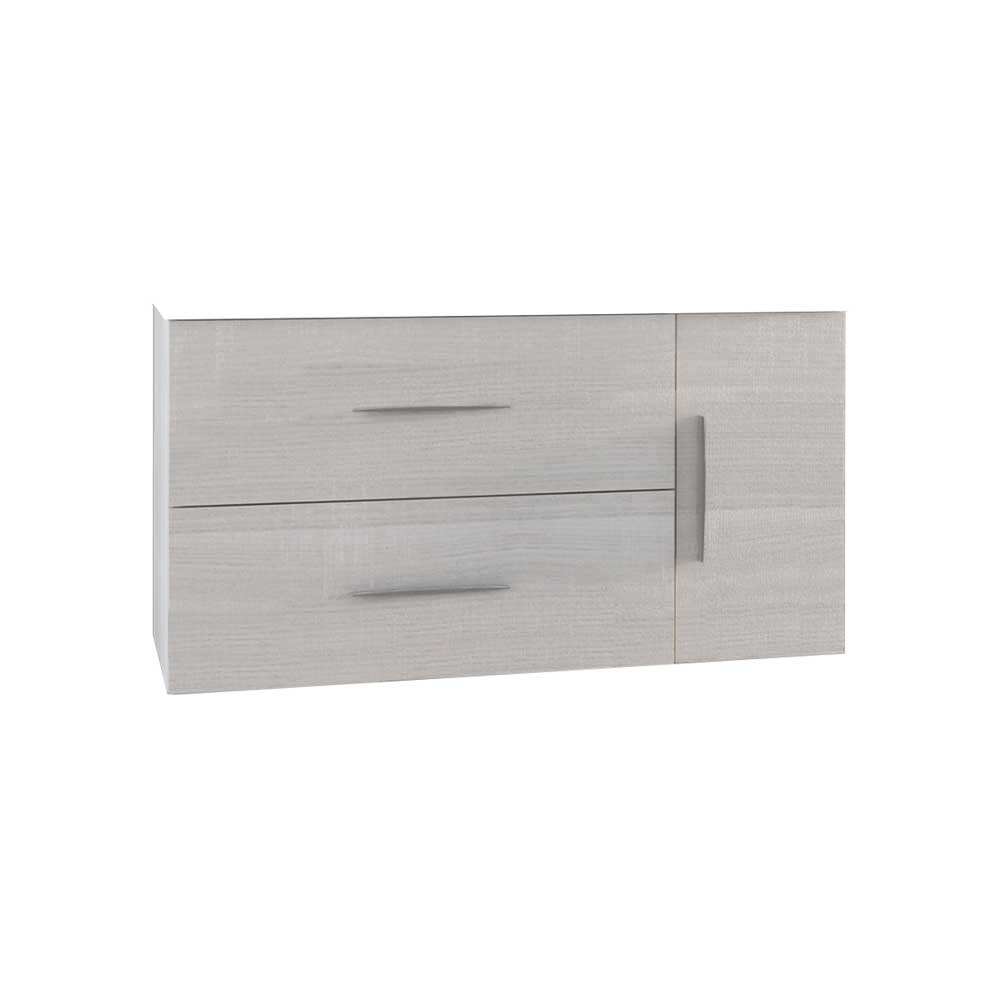Mobile da bagno serena 01" bianco rock base sospesa 100 cm — Baden Haus