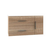 Mobile da bagno serena 02" rovere bruges base sospesa 100 cm — Baden Haus