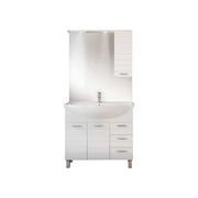 Mobile da bagno rigo 85 base cm 85 con cassetti — Savini Industria Arredo Bagno