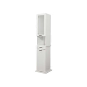 Colonna da bagno girevole rigo con specchio L.43 x H.191 x P.43 ante DX — Savini Industria Arredo Bagno