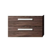 Mobile da bagno angela 85 base 80 cm olmo caffè — Savini Industria Arredo Bagno