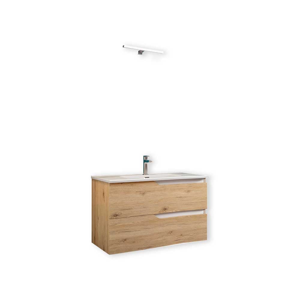 Mobile da bagno GRACE2 lampada a LED — Savini Industria Arredo Bagno