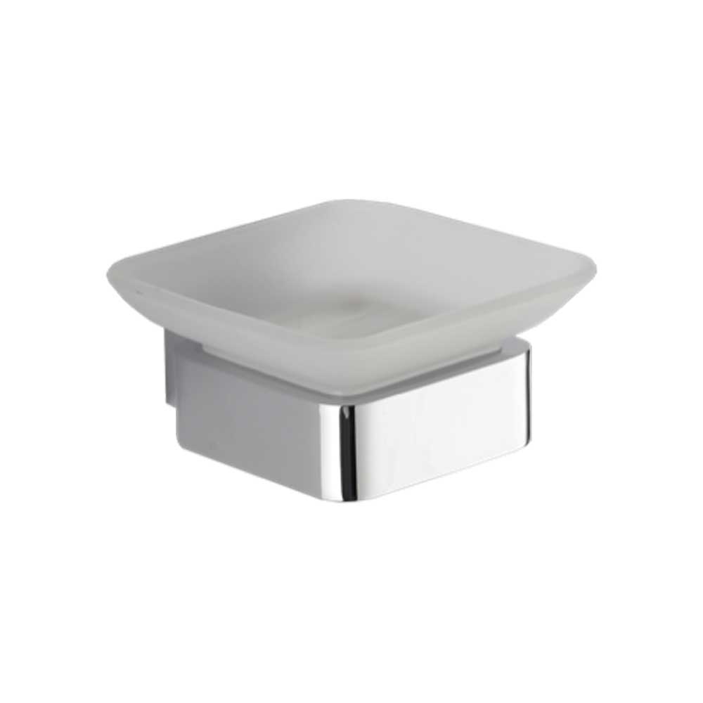 Portasapone mary Cromo/Vetro — Cardinale Professional