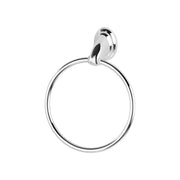 Portasalviette ad anello Facile cromo