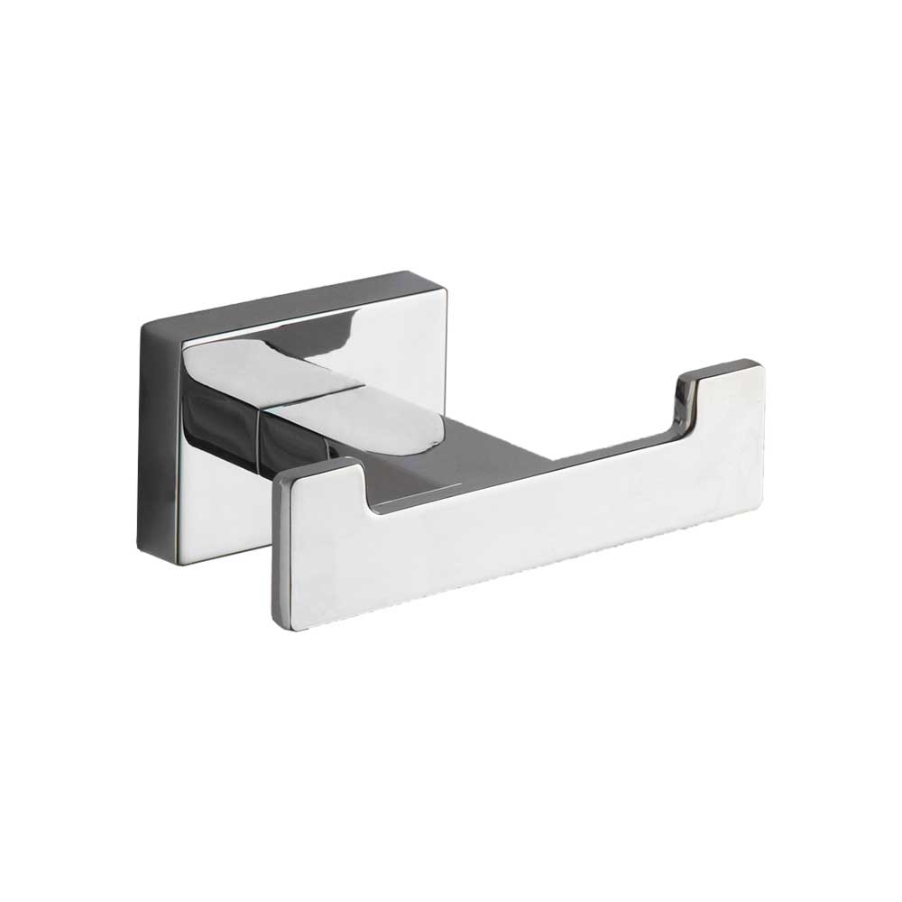 Appendiabiti doppio giulia cromo — Cardinale Professional