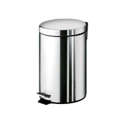 Cestino portarifiuti argentato 5 lt. — Cardinale Professional