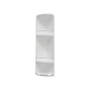 Angoliera doccia Caesar 3 ripiani- bianco — GEDY