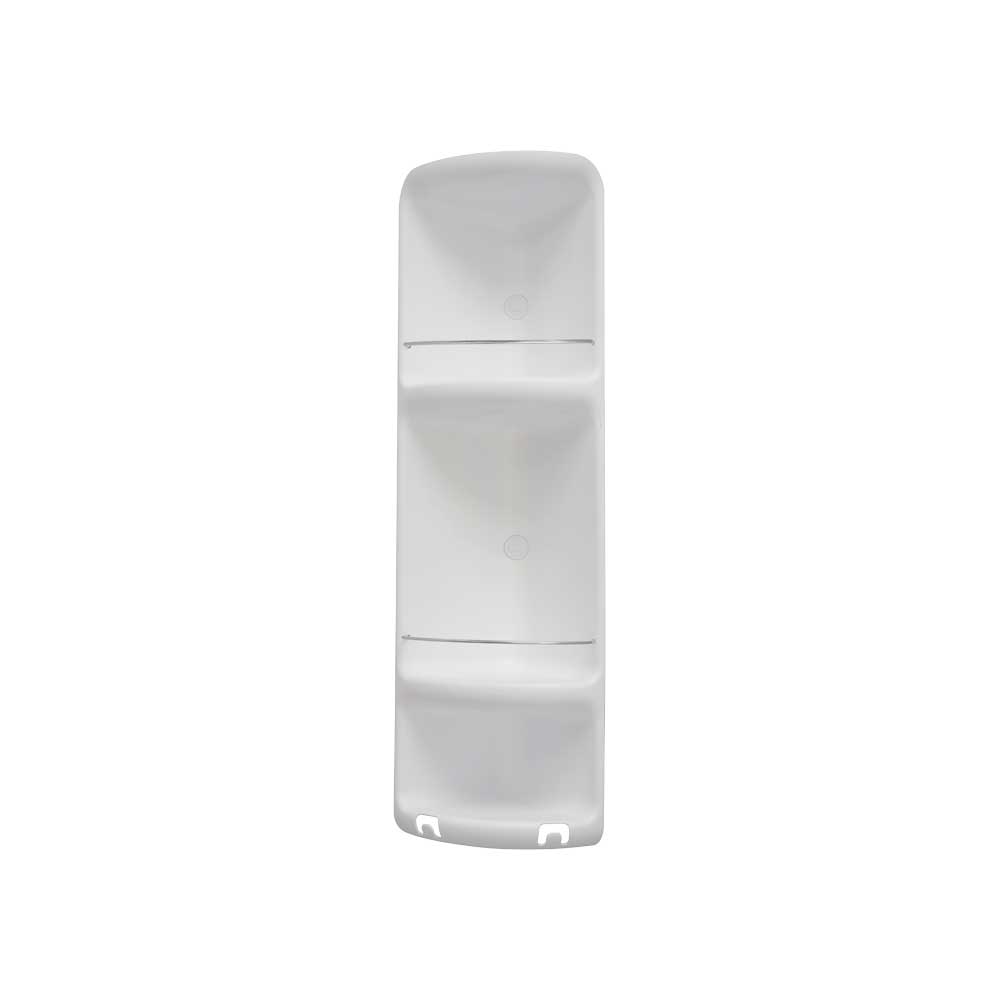 Angoliera doccia Caesar 3 ripiani- bianco — GEDY