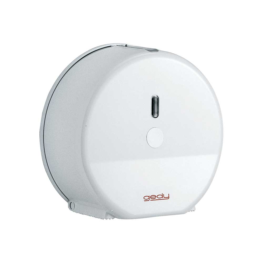 Distributore rotoli carta igienica mini bianco — GEDY