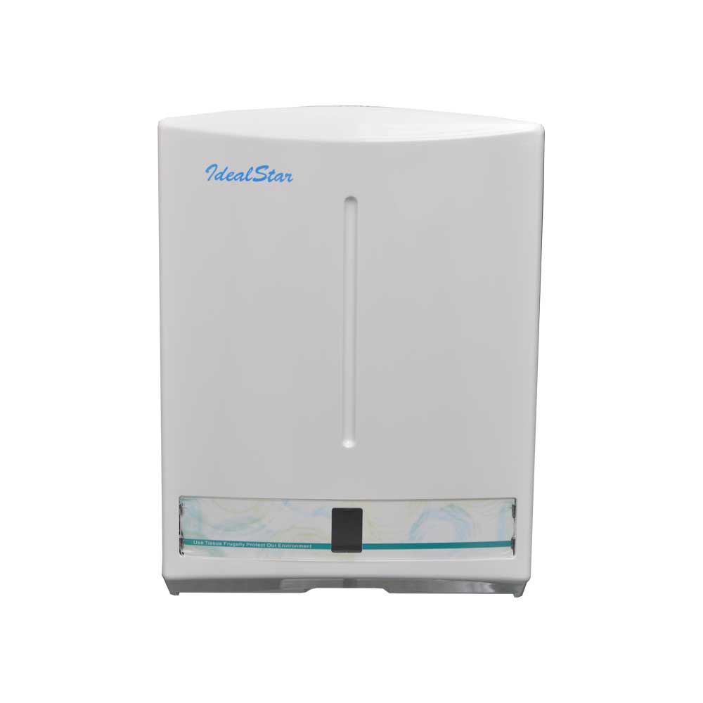 Distributore portasalviette piegate in ABS bianco — Cardinale Professional