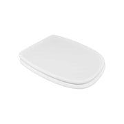 Sedile MDF poliesterato square bianco - chiusura normale — SEBA