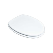Sedile MDF poliesterato baia bianco - chiusura normale — SEBA