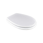 Sedile MDF poliesterato liuto bianco - chiusura normale — SEBA