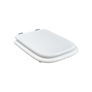 Sedile MDF poliesterato clio bianco - chiusura normale — SEBA