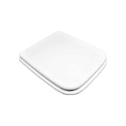 Sedile MDF poliesterato traccia bianco - chiusura normale — SEBA