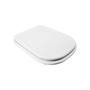 Sedile MDF poliesterato d-code bianco - chiusura normale — SEBA