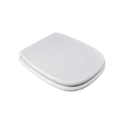 Sedile MDF poliesterato fleo bianco - chiusura normale — SEBA