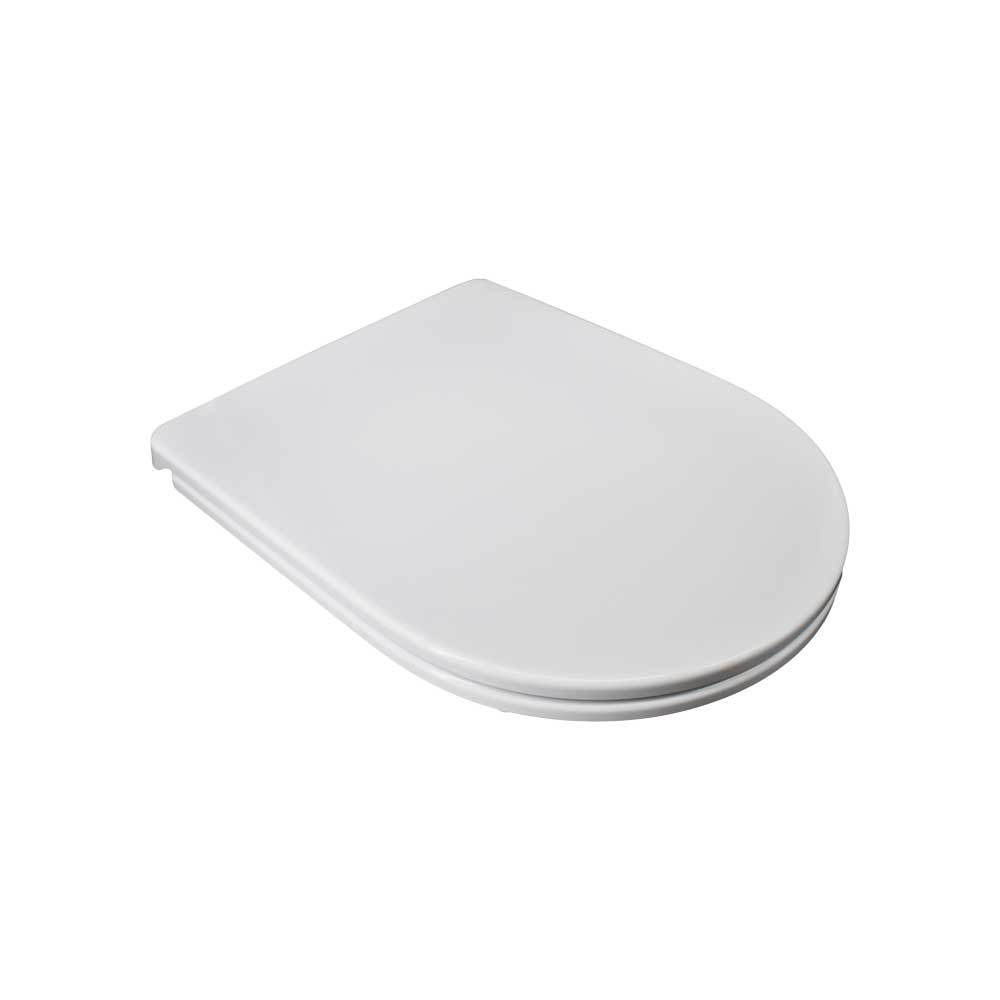 Sedile termoindurente esedra bianco - chiusura normale — SEBA