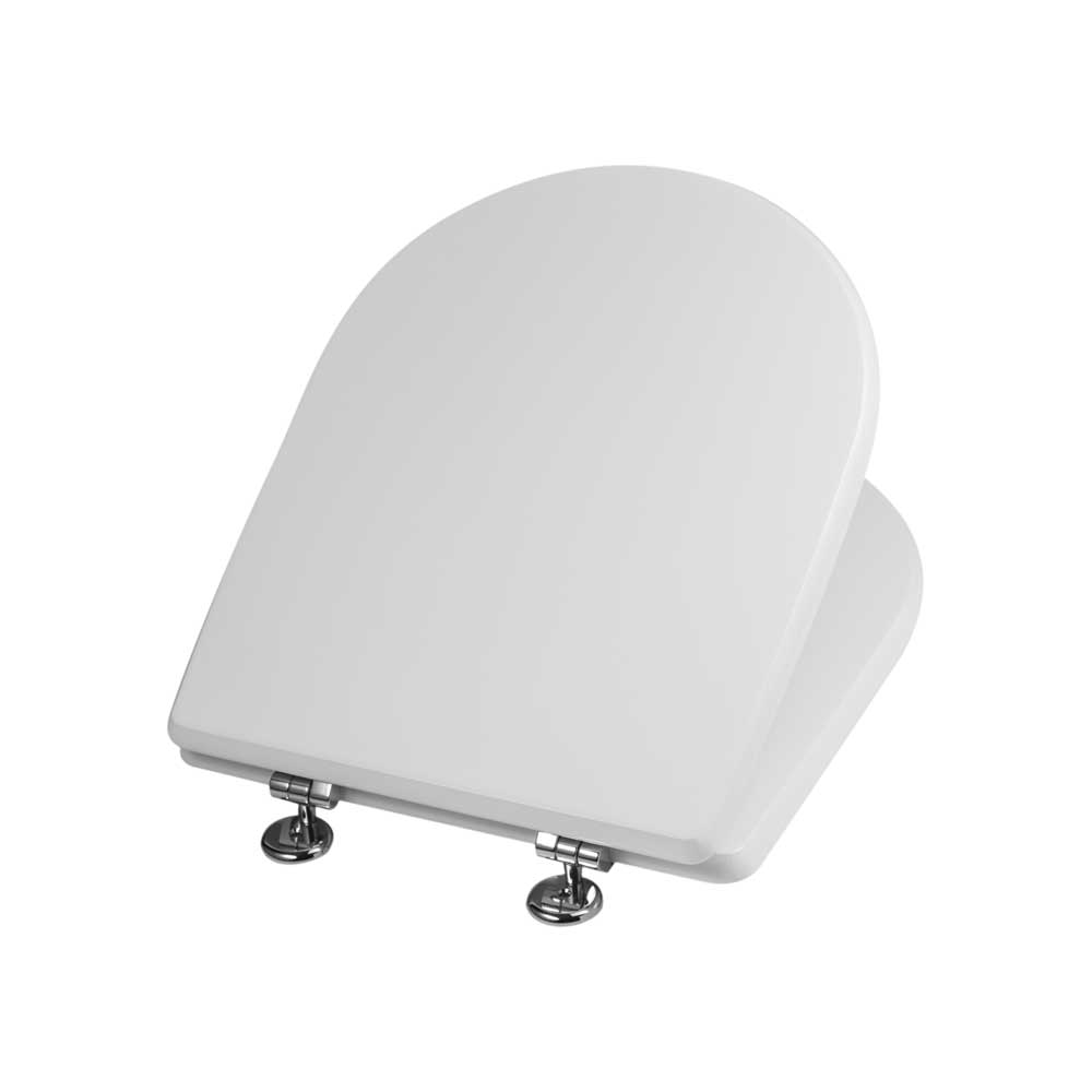 Sedile esedra MDF laccato bianco - chiusura normale — Savini Due