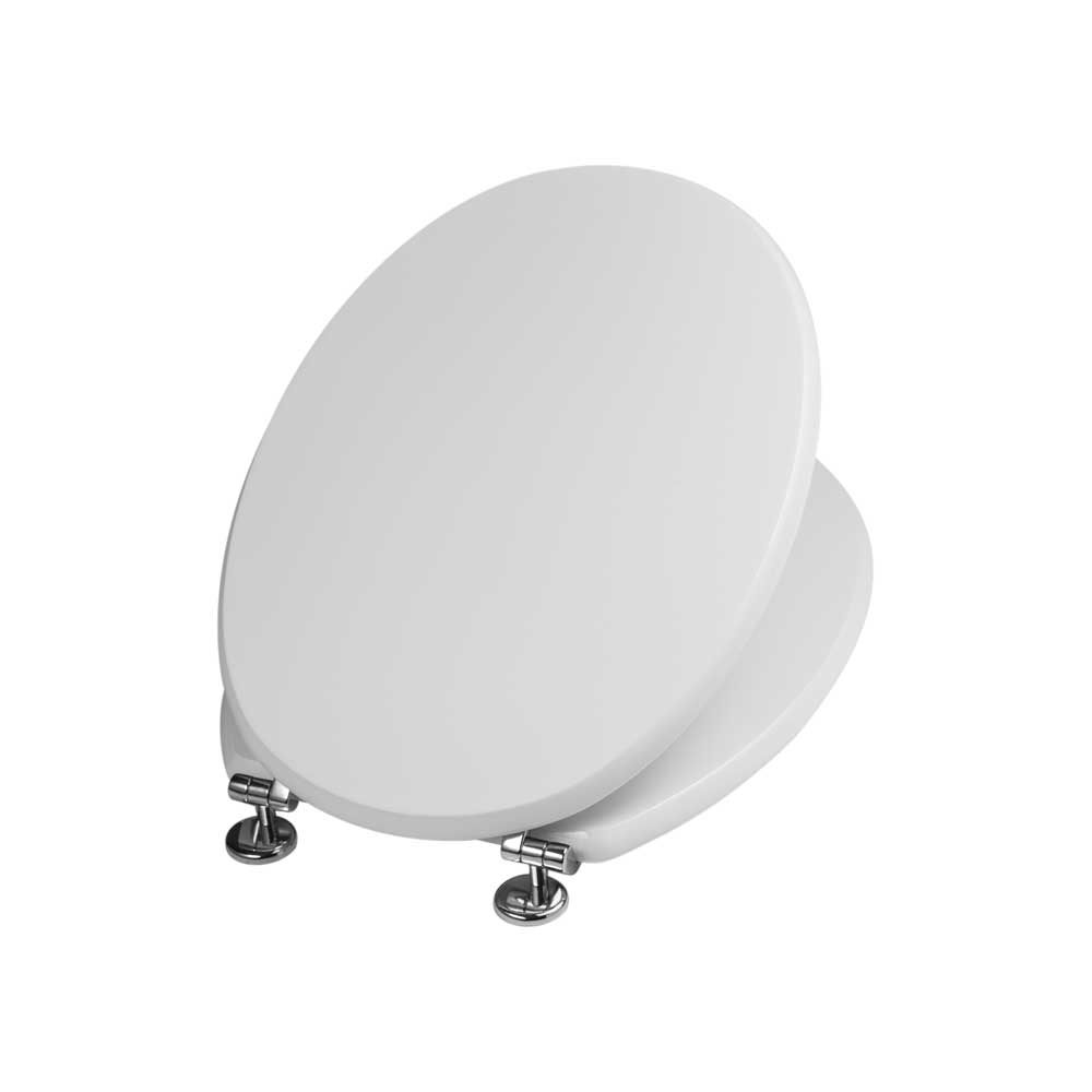 Sedile MDF laccato colibri 2 bianco - chiusura normale — Savini Due