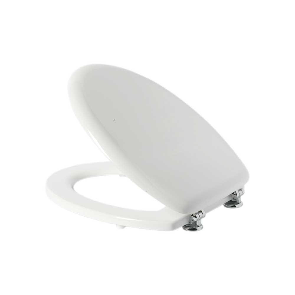 Sedile colato fantasia bianco — Sapal Copriwater