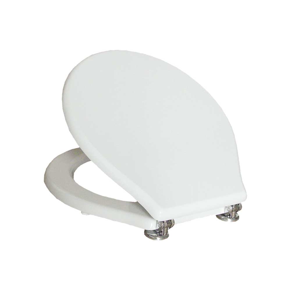 Sedile colato montebianco bianco — Sapal Copriwater