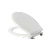 Sedile colato giunone bianco - chiusura normale — Sapal Copriwater