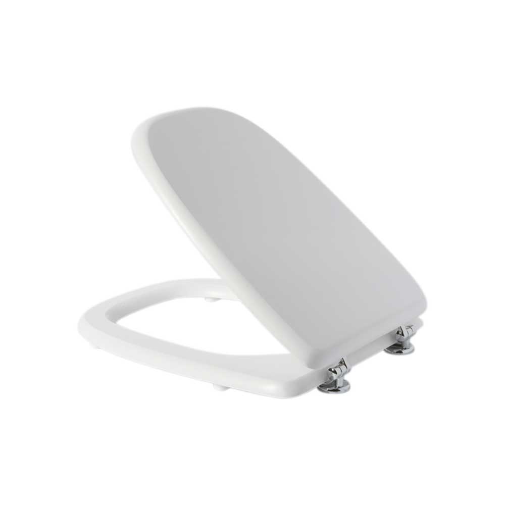Sedile colato c 52 bianco - chiusura normale — Sapal Copriwater