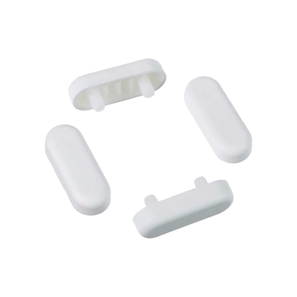 Kit paracolpi per sedile WC a 2 perni h. 12 mm - 55
