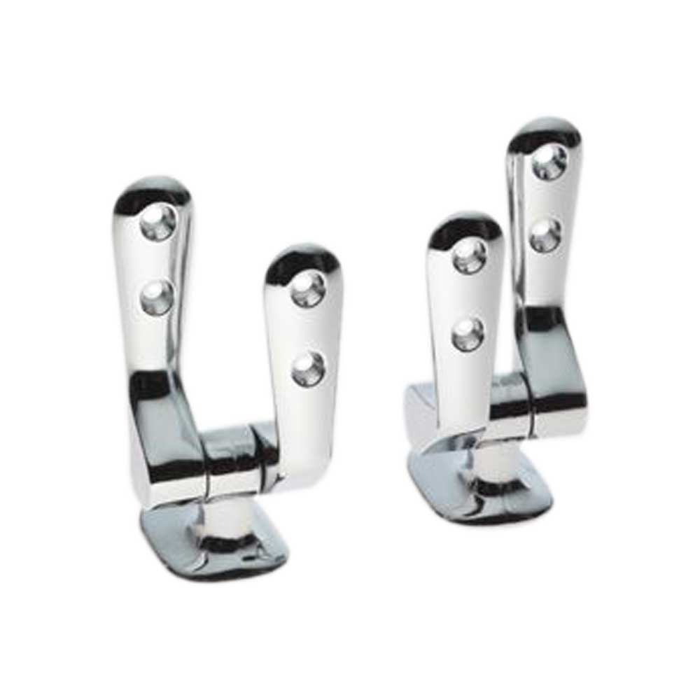 Coppia di cerniere per sedile WC Misura - Globo Mod.H9 INOX