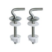 Coppia di cerniere in acciaio mod. S10 fil M.6