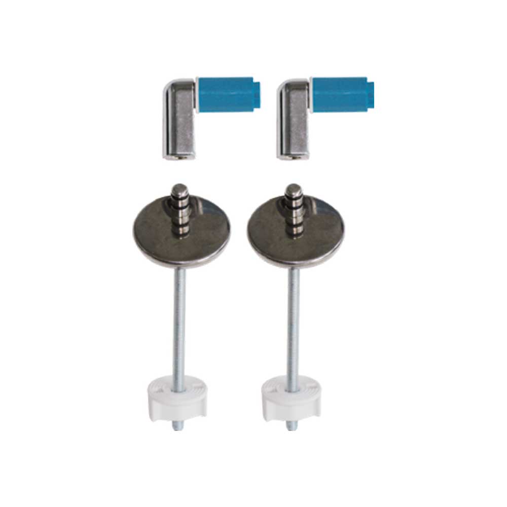 Coppia di cerniere regolabile dm 45 chiusura rallentata mod. S16