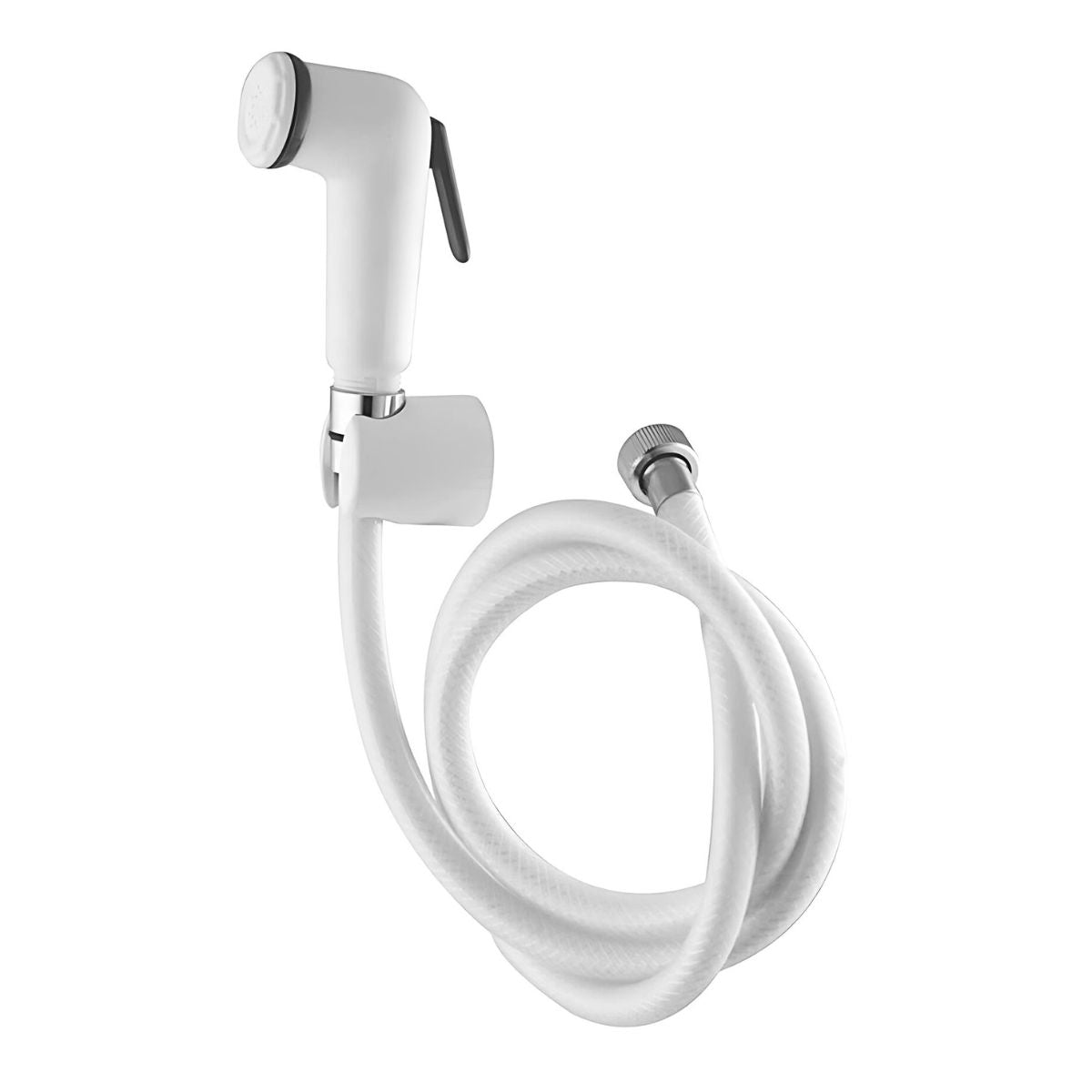 Kit doccia shut-off America con gancio e flessibile spiralato 1/2" - 150 cm