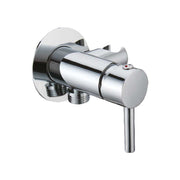 Miscelatore incasso tondo con supporto integrato cromo - 1/2" m