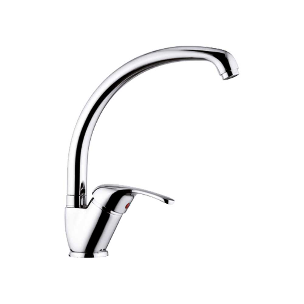 Miscelatore lavello venezia canna fusa cromo — Oioli