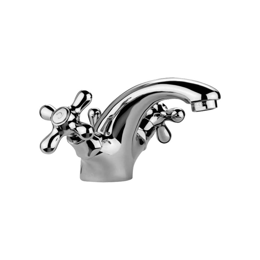 Gruppo monoblocco lavabo iris cromo + piletta 1"1/4 — Paffoni