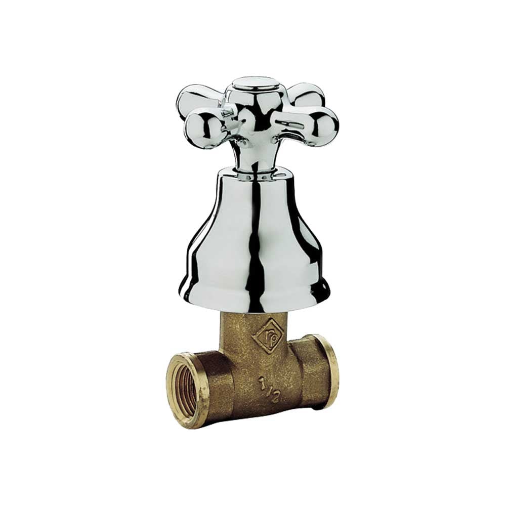Rubinetto a incasso diritto iris 1/2" - cromo — Paffoni